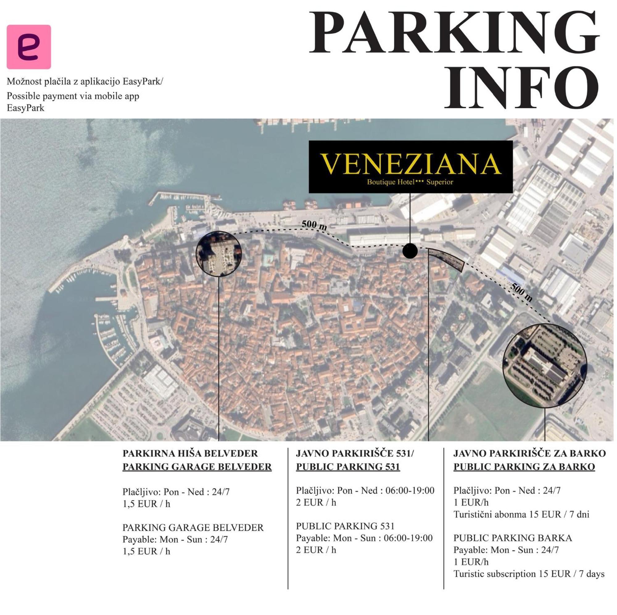 Veneziana Boutique Hotel Superior Koper Extérieur photo